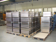 El SofaBOX ligero, seguro y apilado.